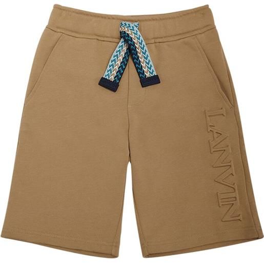 LANVIN shorts in felpa di cotone