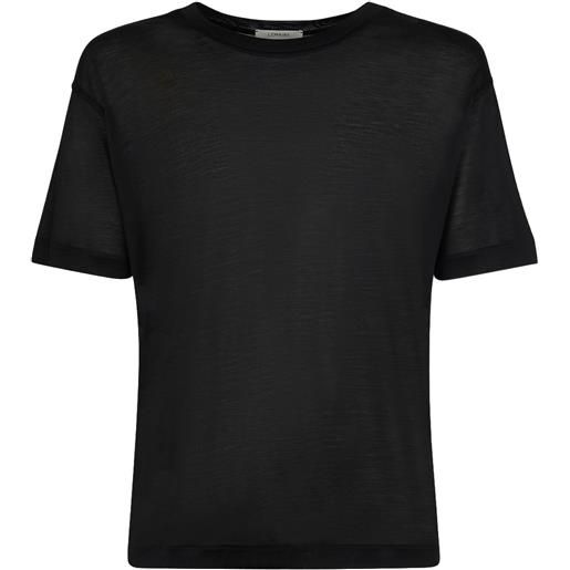 LEMAIRE t-shirt in seta