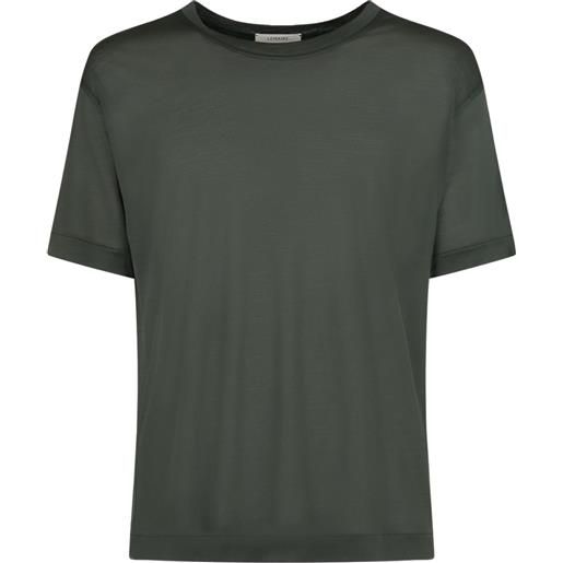 LEMAIRE t-shirt in seta
