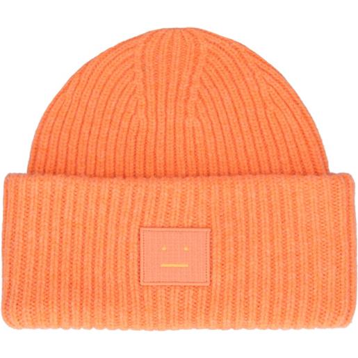 ACNE STUDIOS cappello beanie pansy 'n face in lana