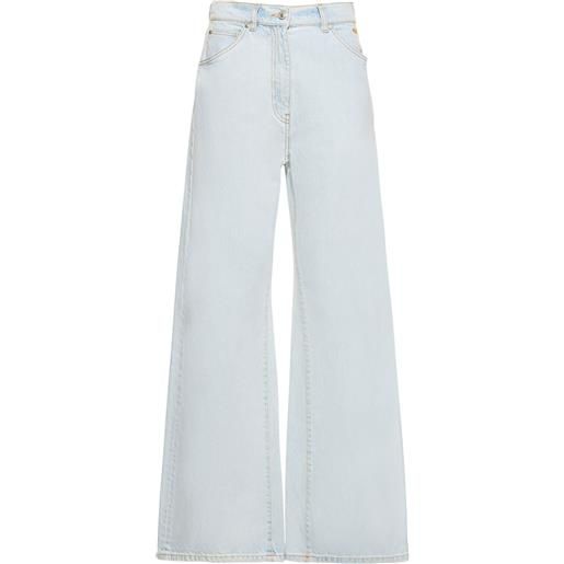 MSGM jeans larghi in cotone