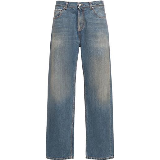 ETRO jeans in denim di cotone scolorito