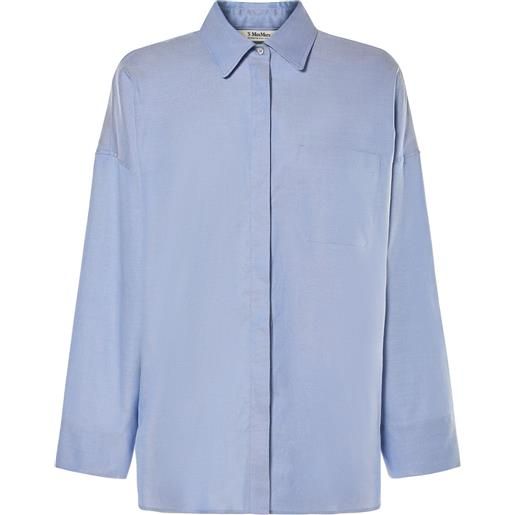 'S MAX MARA camicia lodola in cotone oxford