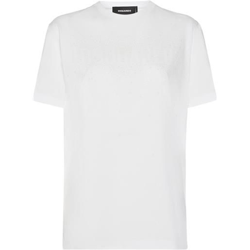 DSQUARED2 t-shirt girocollo con logo
