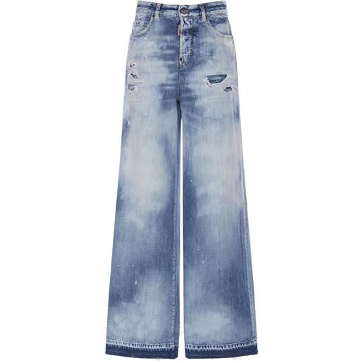 DSQUARED2 jeans larghi traveller washed