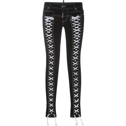 DSQUARED2 pantaloni skinny in denim