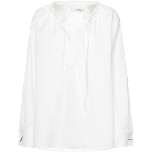 MAX MARA camicia in popeline di cotone