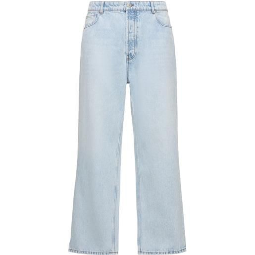 AMI PARIS jeans loose fit in denim di cotone