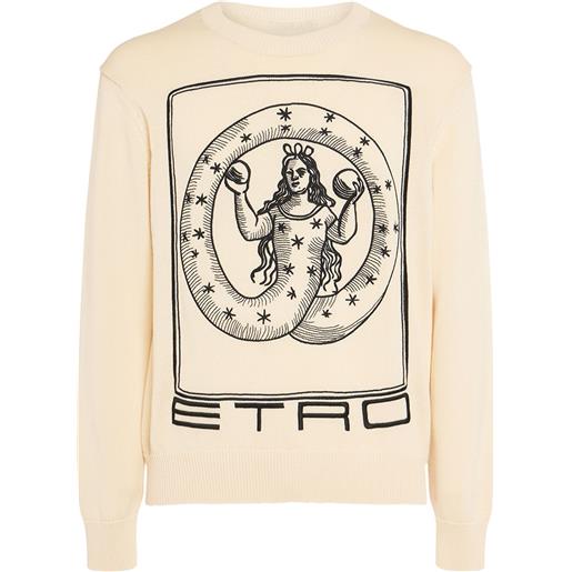 ETRO maglia in cotone con logo