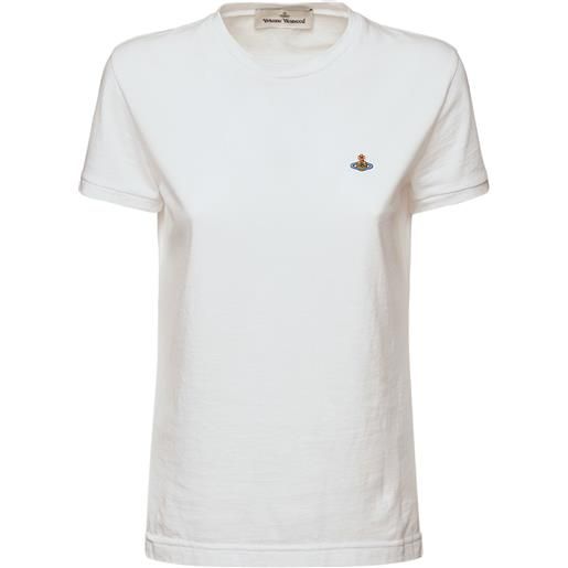 VIVIENNE WESTWOOD t-shirt classic fit in cotone organico