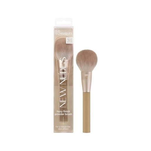 Real techniques new nudes hazy finish powder brush, 1 count