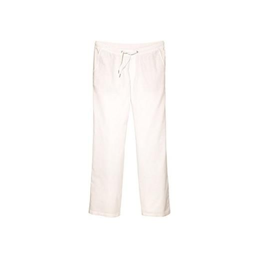 Livergy pantaloni da uomo estivi leggeri bianco 56