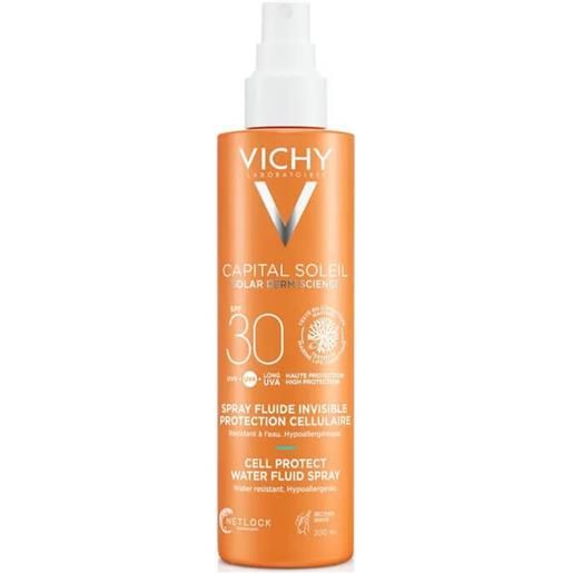 Vichy capital soleil cell protect fluido spray spf30 200ml