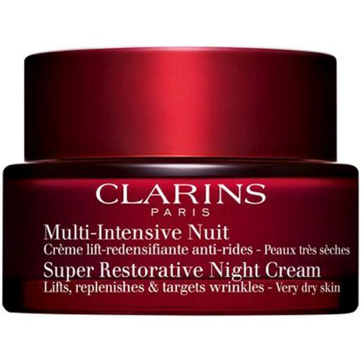 CLARINS multi-intensive crema antietà notte pelle secca50 ml