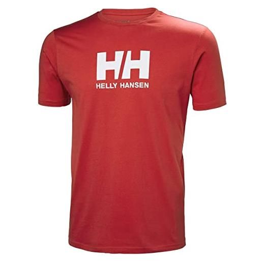 Helly Hansen uomo maglietta hh logo, 3xl, grigio melange