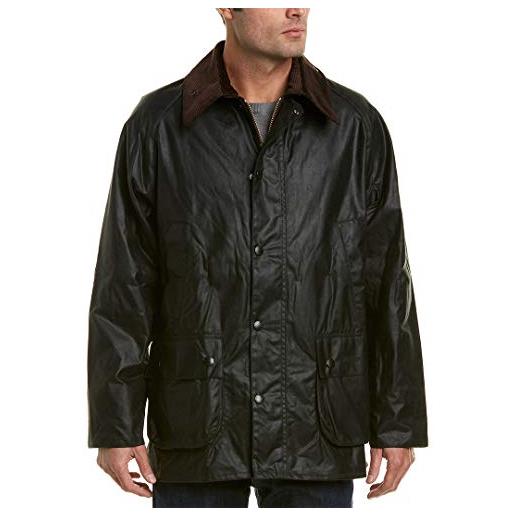 Barbour bedale wax jacket giacca, blu (navy 000), m uomo