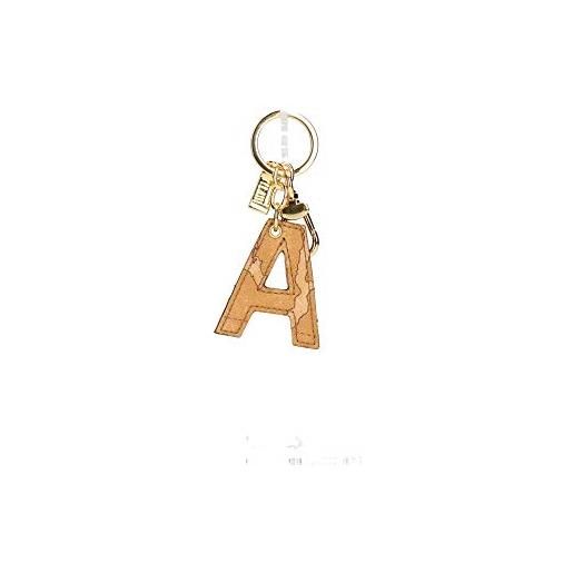 Alviero Martini charm keyring letter a geo natural