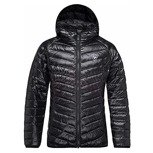 ROSSIGNOL light hood - giacca con piume, da bambina, bambina, piumino, rliyj38, nero, 10 anni