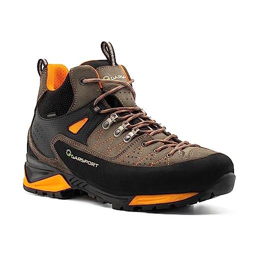 GARSPORT mountain tech mid wp, scarpa da trekking uomo, antracite/arancio, 39 eu