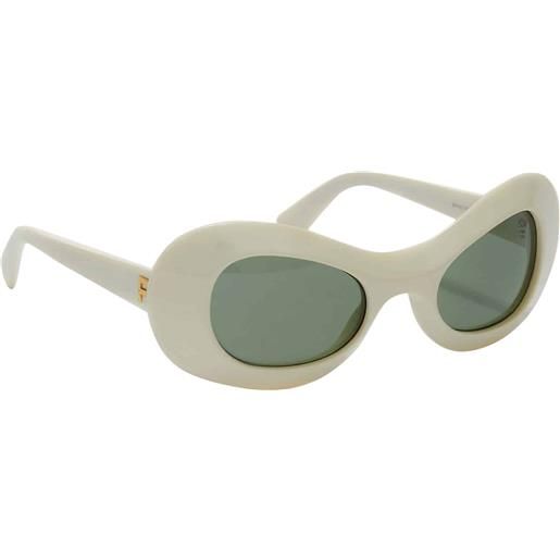 Ambush occhiali da sole jordee sunglasses white green