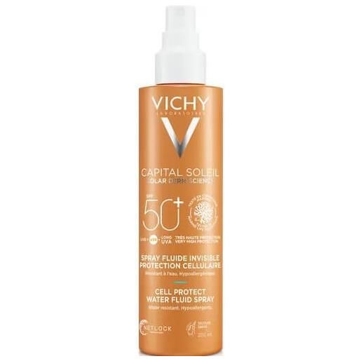 Vichy capital soleil cell protect fluido spray spf50+ 200ml