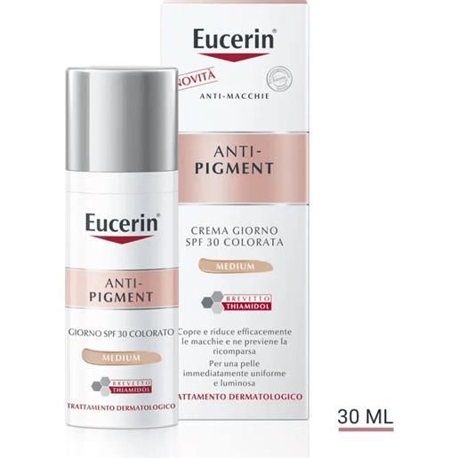 Eucerin anti-pigment crema giorno spf 30 colorata medium 30ml