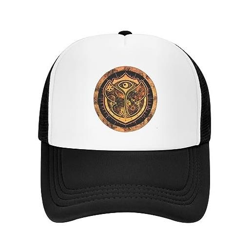 VIDOJI berretto baseball cool tomorrowland cappello camionista per uomo donna personalizzato regolabile adulto belga danza elettronica musica festival all'aperto regalo perfetto per le vacanze