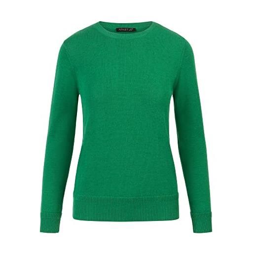 ApartFashion maglione felpa, verde, 46 donna