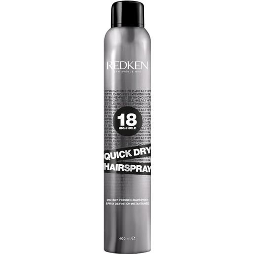 Redken quick dry hairspray 400ml