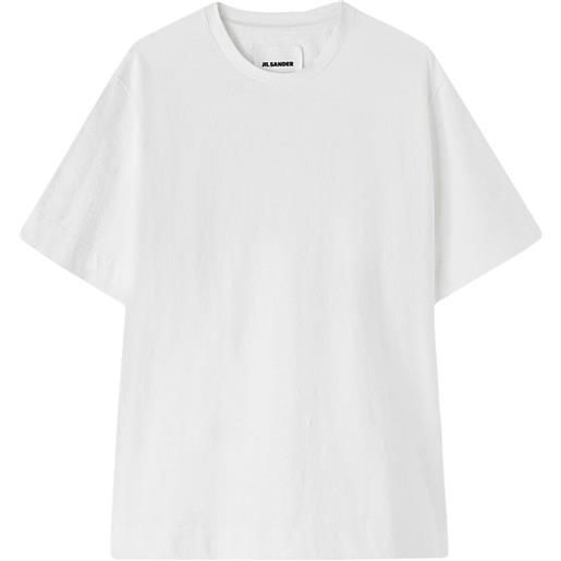 Jil Sander t-shirt girocollo - bianco