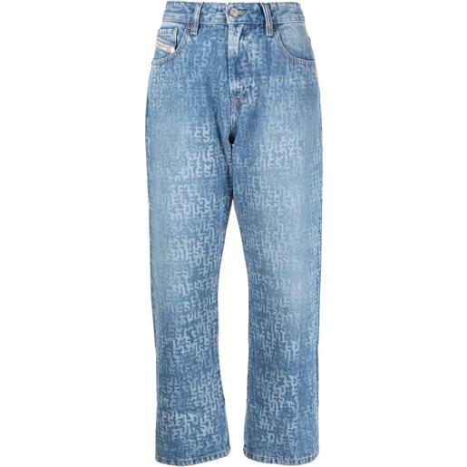 Diesel jeans dritti taglio comodo 1999 - blu