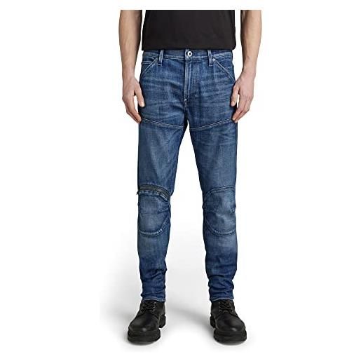 G-STAR RAW men's 5620 3d zip knee skinny jeans, blu (worn in stratos restored d01252-c051-d333), 29w / 34l