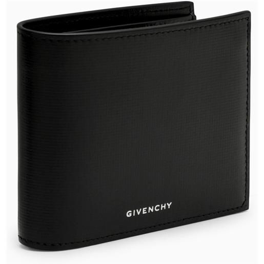 Givenchy portafoglio nero in pelle con logo