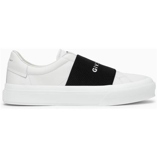 Givenchy sneaker bianca con fascia logo