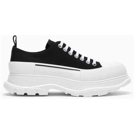Alexander McQueen scarpa tread slick nera/bianca