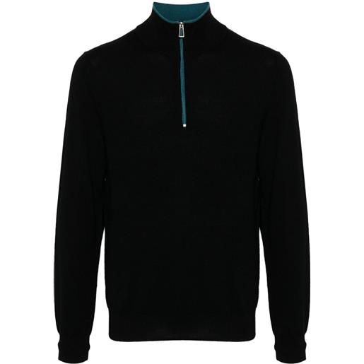 PS Paul Smith maglione con ricamo - nero