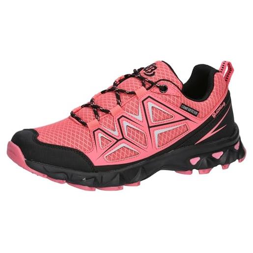 Brütting power, scarpe da jogging donna, bordeaux grigio rosa, 41 eu