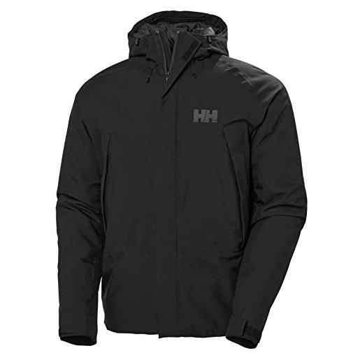 Helly Hansen uomo banff insulated jacket, nero, s
