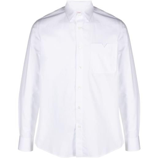 Valentino Garavani camicia con taschino - bianco