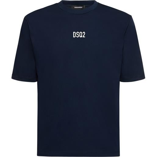DSQUARED2 t-shirt loose fit in cotone