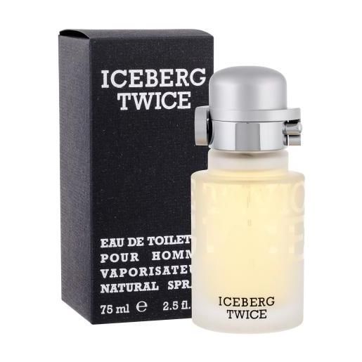 Iceberg twice 75 ml eau de toilette per uomo