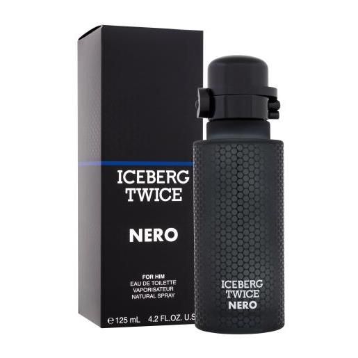 Iceberg twice nero 125 ml eau de toilette per uomo