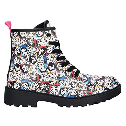 Geox j casey girl d, stivaletti bambine e ragazze, multicolore (white/multicolor), 36 eu