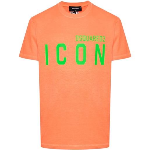 Dsquared2 t-shirt be icon - arancione