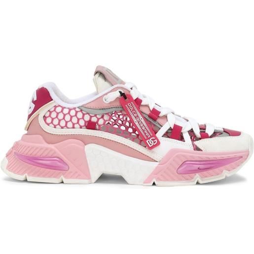 Dolce & Gabbana sneakers chunky airmaster - rosa