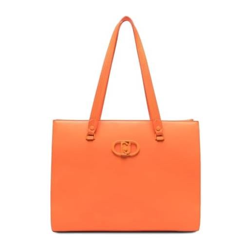 Liu Jo Jeans borsa donna liu-jo shopping thilini ecs tote l ecopelle arancione bs23lj01 aa3250 e0061 grande