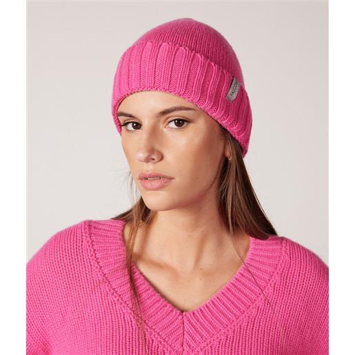Falconeri berretto in cashmere ultrasoft rosa delizia