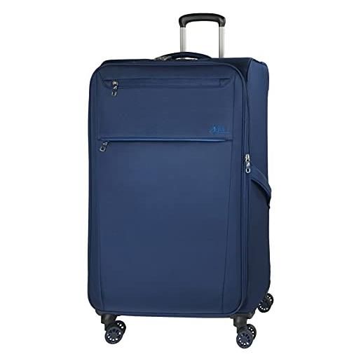 ALPINI svelta v3.0 valigia morbida bagagli tessuto teflon, blu marino (blu). , l soute grande, 79 x 48 x 33 cm, 100-119l, 3kg, valigia