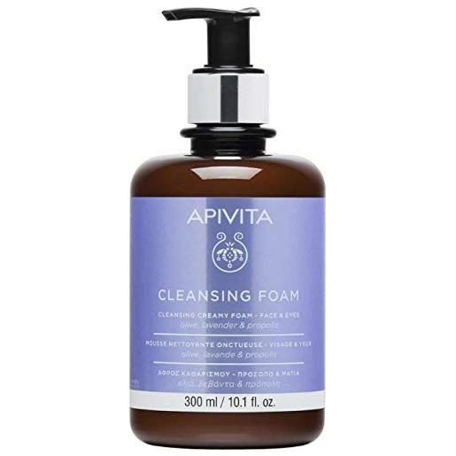 Apivita cleansing foam face&eyes limited edition 300ml