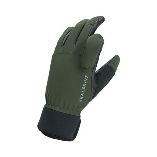 Sealskinz guantes de tiro para hombre (impermeables), hombre, color olive green/black, tamaño small